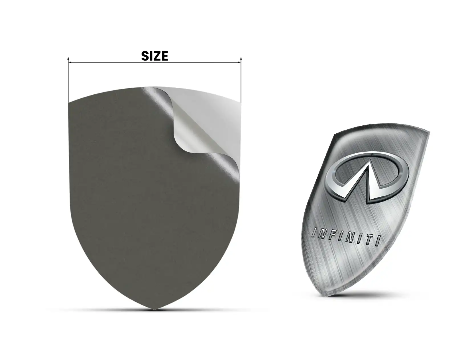 Infiniti Badges Silicone Auto Pro Max Durable Design Stylé